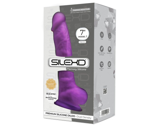 Заказать Фиолетовый фаллоимитатор SILEXD Model 1 7’’ - 17,6 см. Заказать Фиолетовый фаллоимитатор SILEXD Model 1 7’’ - 17,6 см.
