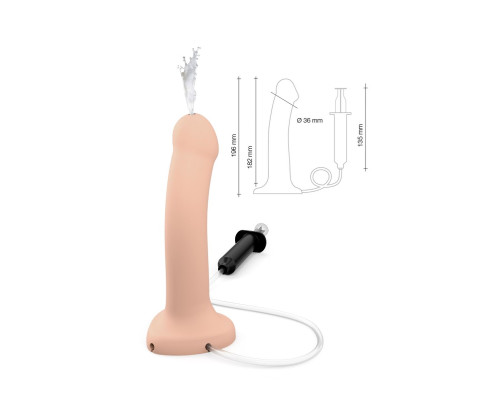 Заказать Телесный фаллос с имитацией эякуляции Silicon Cum Dildo L - 19,6 см. Заказать Телесный фаллос с имитацией эякуляции Silicon Cum Dildo L - 19,6 см.
