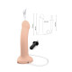 Заказать Телесный фаллос с имитацией эякуляции Silicon Cum Dildo L - 19,6 см.