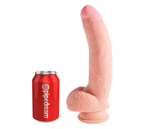 Телесный фаллоимитатор на присоске 10 Triple Density Cock with Balls - 26,7 см. Телесный фаллоимитатор на присоске 10 Triple Density Cock with Balls - 26,7 см.