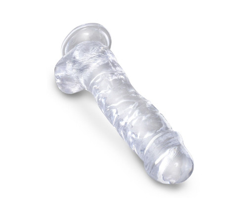 Заказать Прозрачный фаллоимитатор 8 Cock with Balls - 22,2 см. Заказать Прозрачный фаллоимитатор 8 Cock with Balls - 22,2 см.