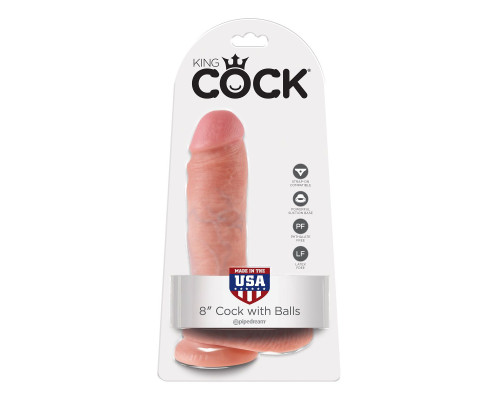 Заказать Телесный фаллоимитатор 8 Cock with Balls - 21,3 см. Заказать Телесный фаллоимитатор 8 Cock with Balls - 21,3 см.