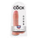 Заказать Телесный фаллоимитатор 8 Cock with Balls - 21,3 см.