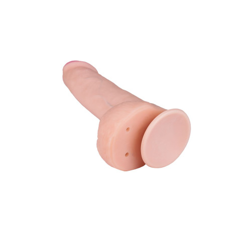 Фаллоимитатор с мошонкой на присоске ART-Style №27 - 21 см.