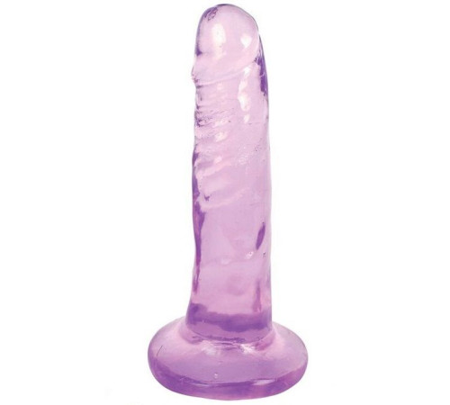 Фиолетовый фаллоимитатор Slim Stick Dildo - 15,2 см.