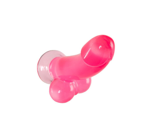 Розовый реалистичный фаллоимитатор Fush - 18 см.