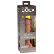 Заказать Кофейный фаллоимитатор 6  Silicone Dual Density Cock - 17 см.