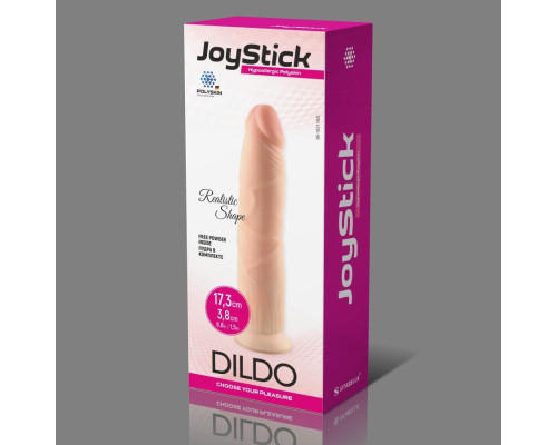 Заказать Телесный фаллоимитатор JoyStick на присоске - 17,3 см. Заказать Телесный фаллоимитатор JoyStick на присоске - 17,3 см.
