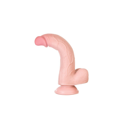 Телесный реалистичный фаллоимитатор My Dear - 22,5 см.