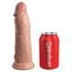 Заказать Телесный фаллоимитатор 8 Silicone Dual Density Cock - 22,8 см.