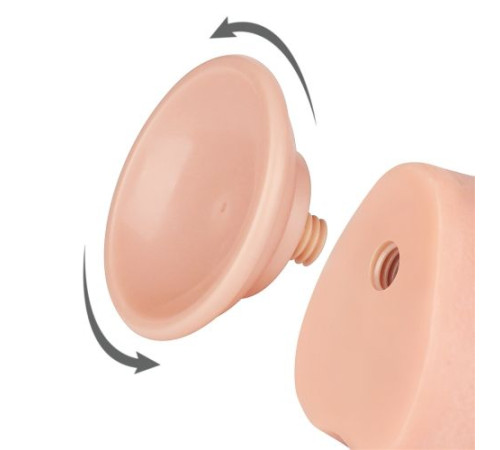 Телесный фаллоимитатор 9.5 Sliding Skin Dual Layer Dong - 24 см. Телесный фаллоимитатор 9.5 Sliding Skin Dual Layer Dong - 24 см.