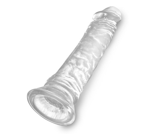 Прозрачный фаллоимитатор 8 Inch Dildo - 21,8 см. Прозрачный фаллоимитатор 8 Inch Dildo - 21,8 см.
