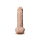 Заказать Телесный фаллоимитатор на присоске Real Skin Model 1 - 21 см.