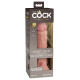 Заказать Телесный фаллоимитатор 8 Silicone Dual Density Cock - 22,8 см.