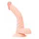 Заказать Телесный фаллоимитатор-реалистик Pink Vibe - 21 см.