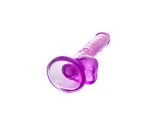 Фиолетовый реалистичный фаллоимитатор Celiam - 20,5 см.
