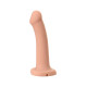 Заказать Телесный фаллос с имитацией эякуляции Silicon Cum Dildo L - 19,6 см.
