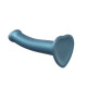 Заказать Голубой фаллоимитатор Mono Density Dildo Size M - 16 см.