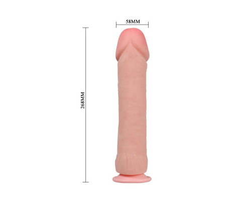 Заказать Фаллоимитатор на присоске The Big Penis - 26,8 см. Заказать Фаллоимитатор на присоске The Big Penis - 26,8 см.
