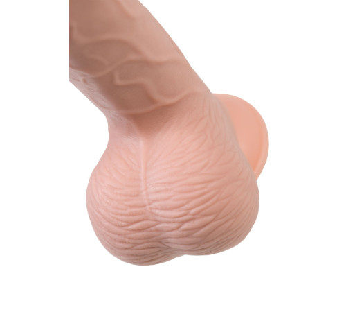 Телесный реалистичный фаллоимитатор My Sweety - 21,5 см.