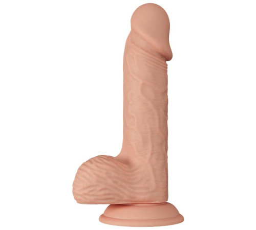 Телесный реалистичный фаллоимитатор Catoblepas - 20,6 см.