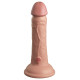 Заказать Телесный фаллоимитатор 6 Silicone Dual Density Cock - 17 см.