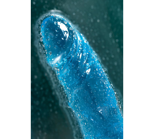 Голубой реалистичный фаллоимитатор Indy - 15,8 см.