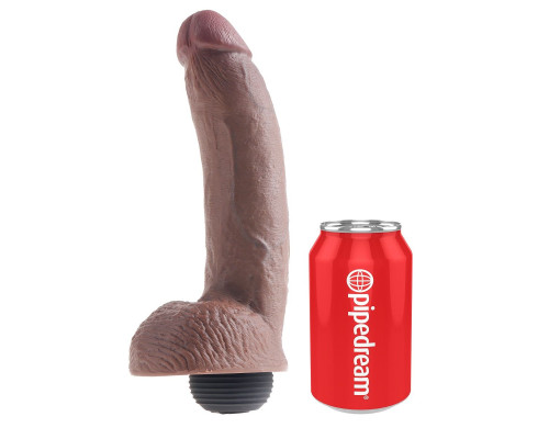 Заказать Коричневый фаллоимитатор с эффектом семяизвержения Squirting Cock with Balls - 22,9 см. Заказать Коричневый фаллоимитатор с эффектом семяизвержения Squirting Cock with Balls - 22,9 см.