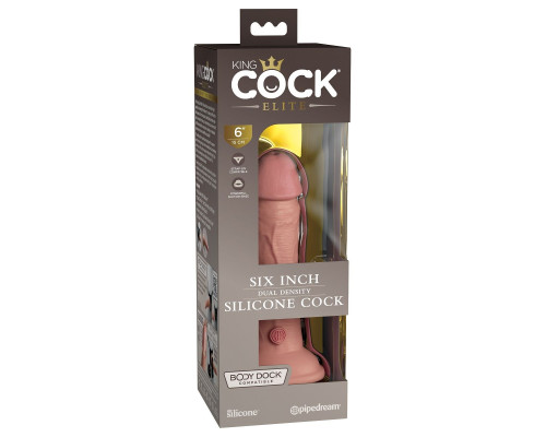 Заказать Телесный фаллоимитатор 6 Silicone Dual Density Cock - 17 см. Заказать Телесный фаллоимитатор 6 Silicone Dual Density Cock - 17 см.