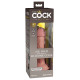 Заказать Телесный фаллоимитатор 6 Silicone Dual Density Cock - 17 см.