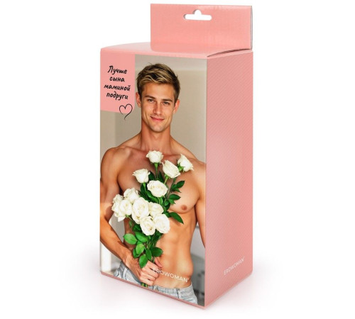 Телесный фаллоимитатор в подарочной упаковке