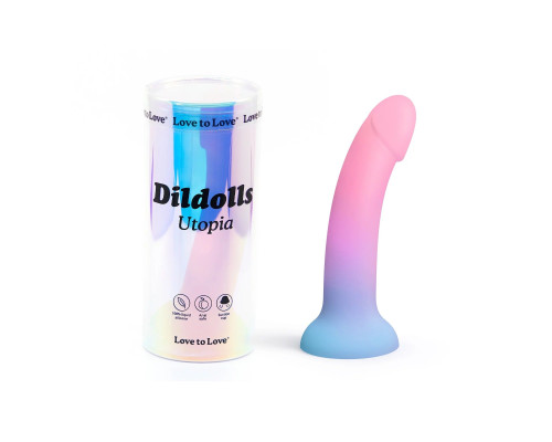 Заказать Фаллоимитатор из жидкого силикона Dildolls Utopia - 17,6 см. Заказать Фаллоимитатор из жидкого силикона Dildolls Utopia - 17,6 см.