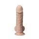 Заказать Телесный фаллоимитатор на присоске Real Skin Model 1 - 17,8 см.