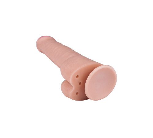 Телесный фаллоимитатор  на присоске  REAL Next №86 - 21,3 см.