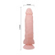 Заказать Телесный фаллоимитатор с присоской Super Dildo - 21 см.