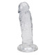 Заказать Прозрачный фаллоимитатор на присоске Majestic Jelly Dildo - 14,7 см.