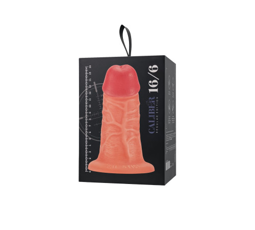 Крупный фаллоимитатор RealStick CALIBER - 16 см.