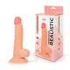 Заказать Телесный фаллоимитатор Erowoman - 19,5 см.