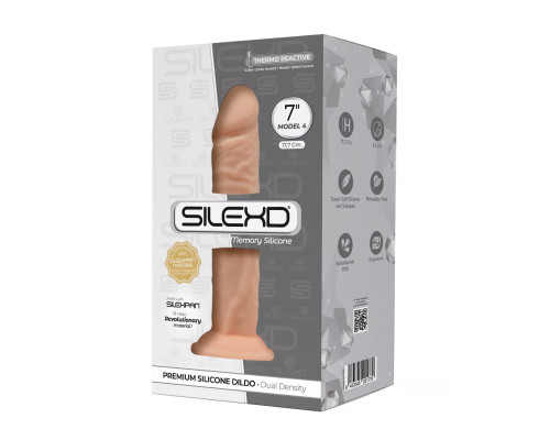 Заказать Телесный фаллоимитатор SILEXD Model 4 - 17,7 см. Заказать Телесный фаллоимитатор SILEXD Model 4 - 17,7 см.