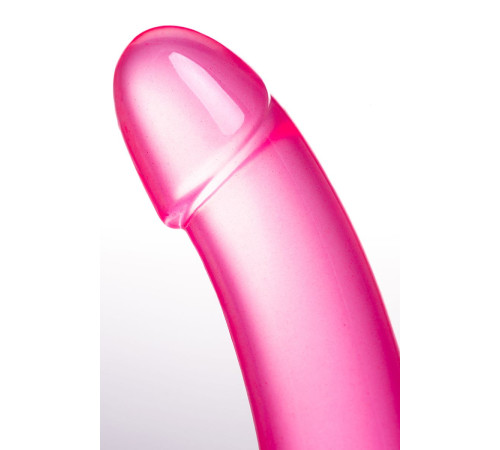 Розовый реалистичный фаллоимитатор Fush - 18 см.