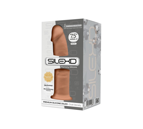 Карамельный фаллоимитатор SILEXD Model 2 - 19 см.
