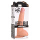 Заказать Телесный фаллоимитатор Beefy Brad 9’’ Dildo with Balls - 22,4 см.