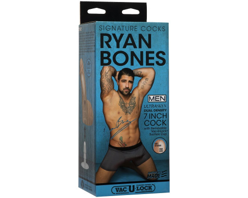 Заказать Телесный фаллоимитатор Ryan Bones 7  ULTRASKYN Cock - 18,4 см.