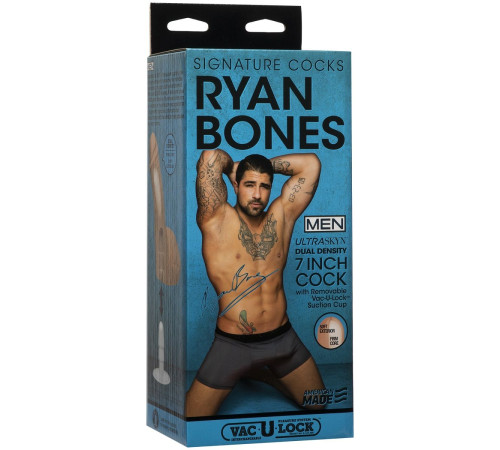 Телесный фаллоимитатор Ryan Bones 7  ULTRASKYN Cock - 18,4 см.