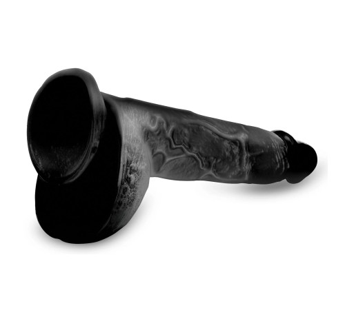 Черный фаллоимитатор Beefy Brad 9’’ Dildo with Balls - 22,4 см. Черный фаллоимитатор Beefy Brad 9’’ Dildo with Balls - 22,4 см.