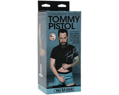 Заказать Телесный фаллоимитатор Tommy Pistol со съемной присоской - 19,7 см. Заказать Телесный фаллоимитатор Tommy Pistol со съемной присоской - 19,7 см.