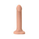 Заказать Телесный фаллос с имитацией эякуляции Silicon Cum Dildo L - 19,6 см.