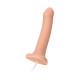 Заказать Телесный фаллос с имитацией эякуляции Silicon Cum Dildo L - 19,6 см.