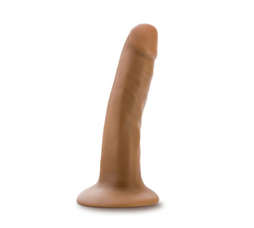Карамельный фаллоимитатор 5.5 Inch Long Dildo With Suction Cup Base - 13,9 см.