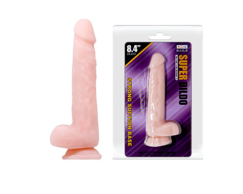 Заказать Телесный фаллоимитатор на присоске Super Dildo - 21,5 см. Заказать Телесный фаллоимитатор на присоске Super Dildo - 21,5 см.